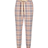 Petite Pyjamabroek Twill Check, Beige