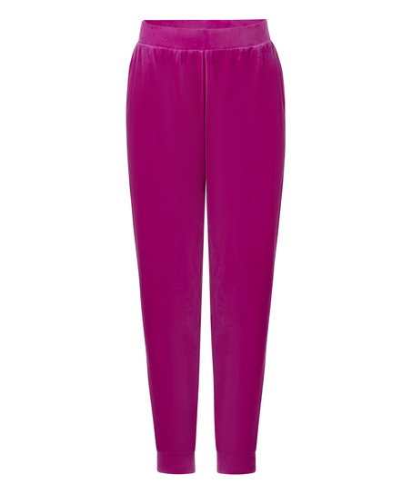 Pantalon de jogging Velours, Rose