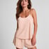 Cami top Satin Ayla, Roze