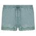 Shorts Velours Lace, Groen