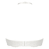 Voorgevormde halter bralette Marina, Wit