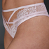 Slip br&eacute;silien ouvert Eve, Rose