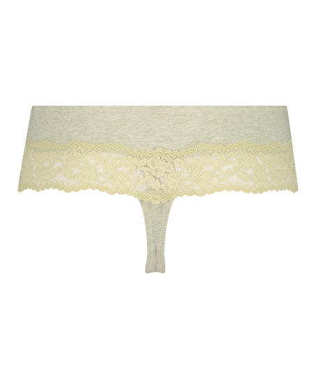 Boxer string Coton, Vert