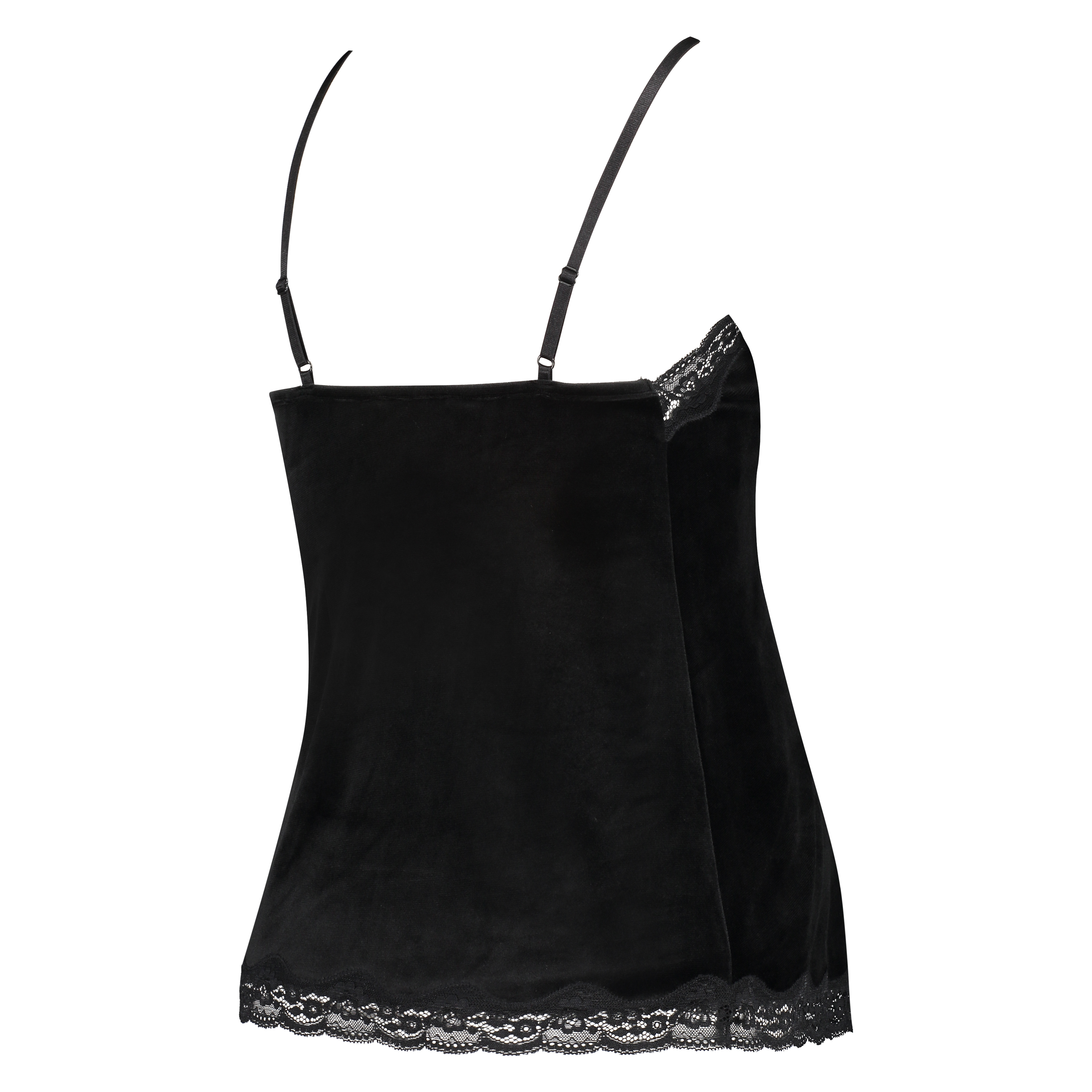 Camisole Velours Maternity, Noir, main