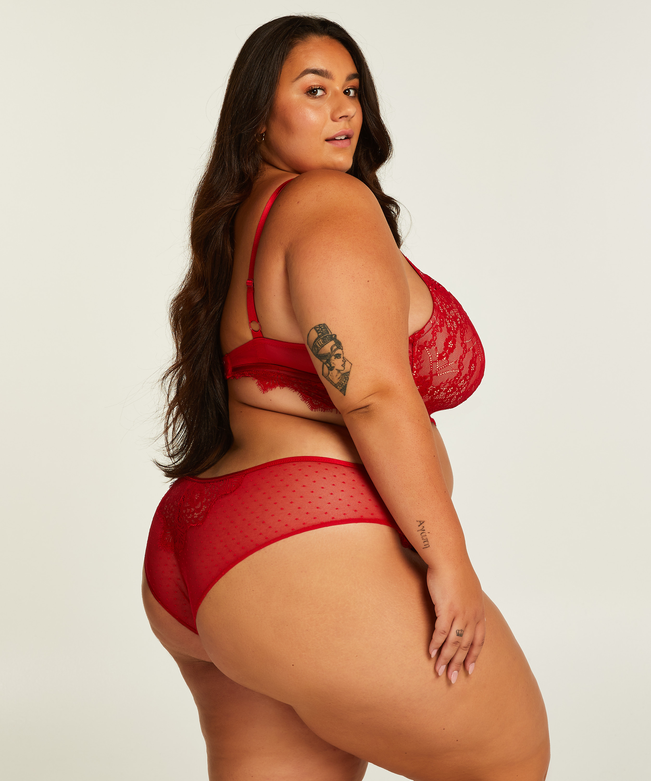 Soutien-gorge à armatures préformé longline Marilee, Rouge, main