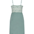 Slipdress Jersey lace Vera, Groen