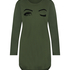 Chemise de nuit col rond, Vert