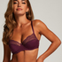 Soutien-gorge &agrave; armatures non-pr&eacute;form&eacute; Sophie, Pourpre