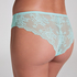 Invisible brazilian Lace Back, Blauw