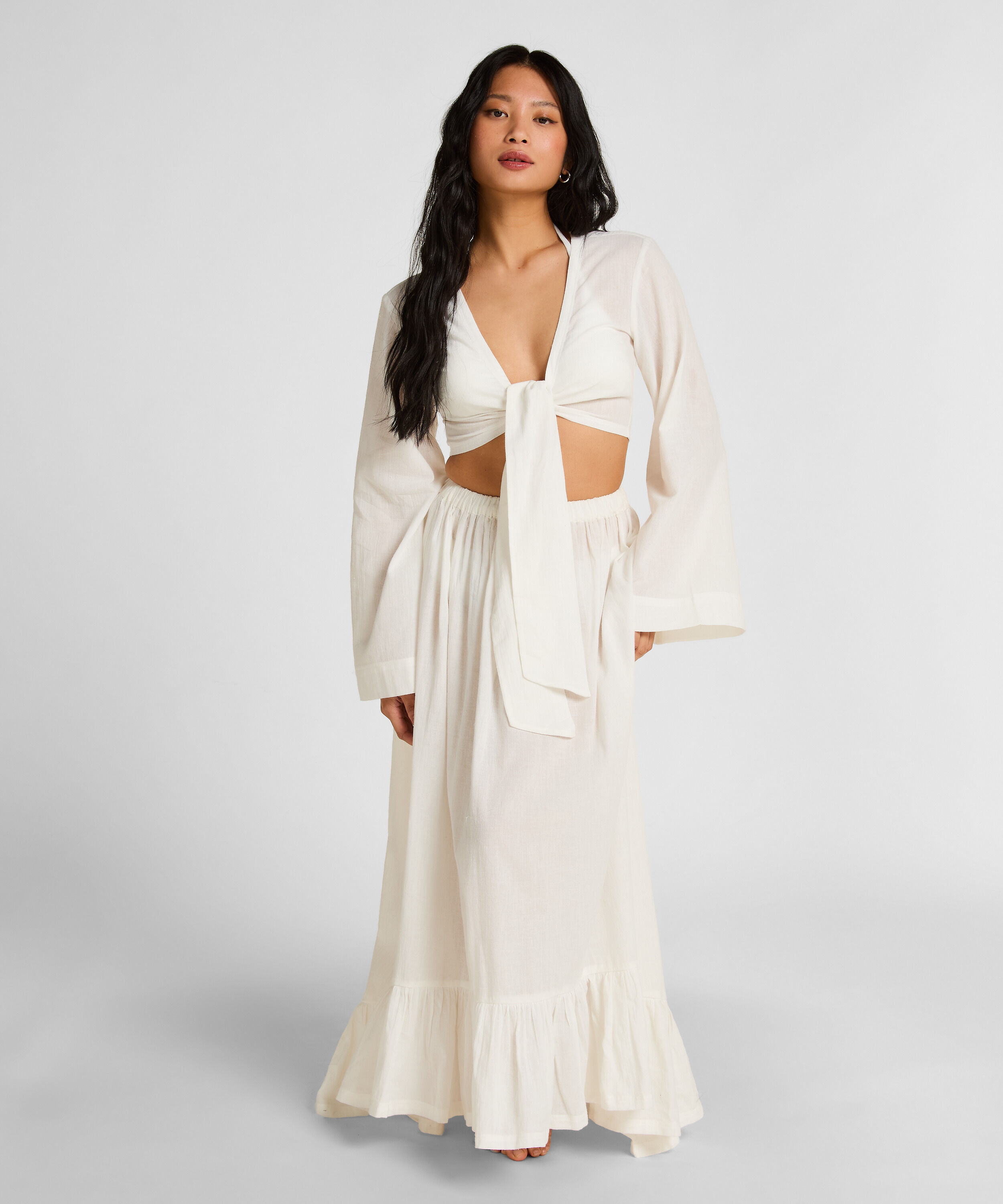 Beach Skirt Glam, Wit