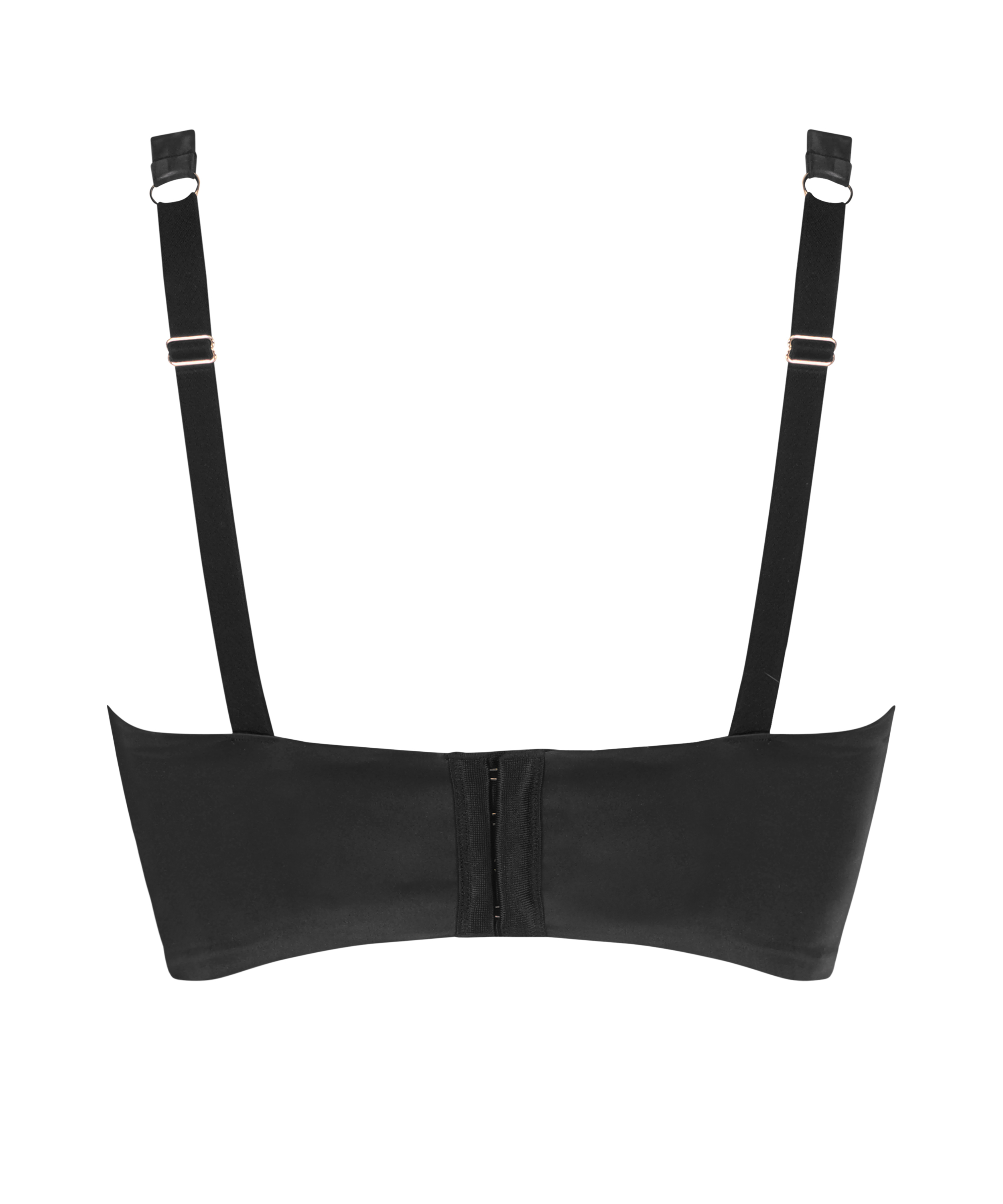 Soutien-gorge bustier à armatures préformé Nicole, Noir, main