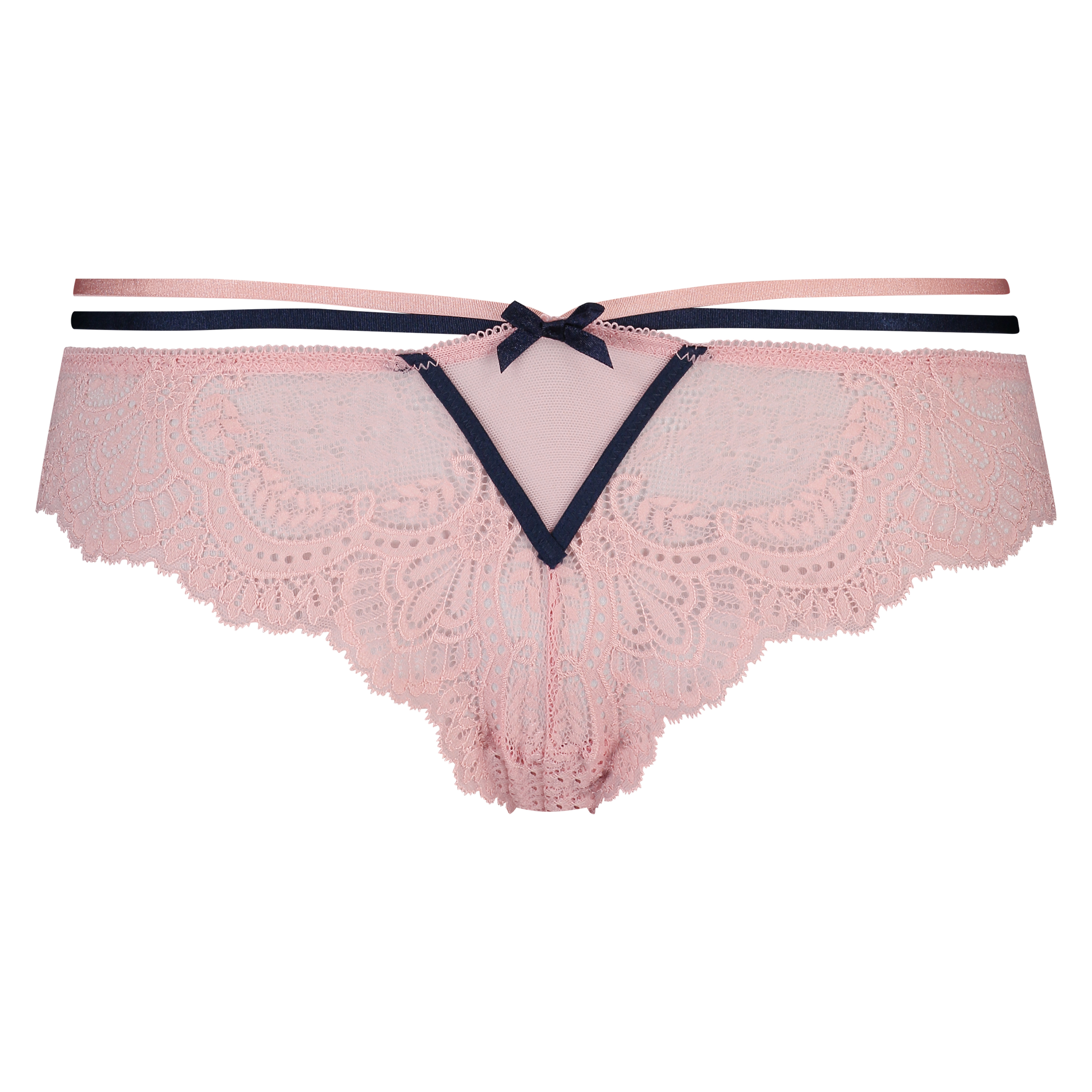 Slip br&eacute;silien Teigan, Rose, main