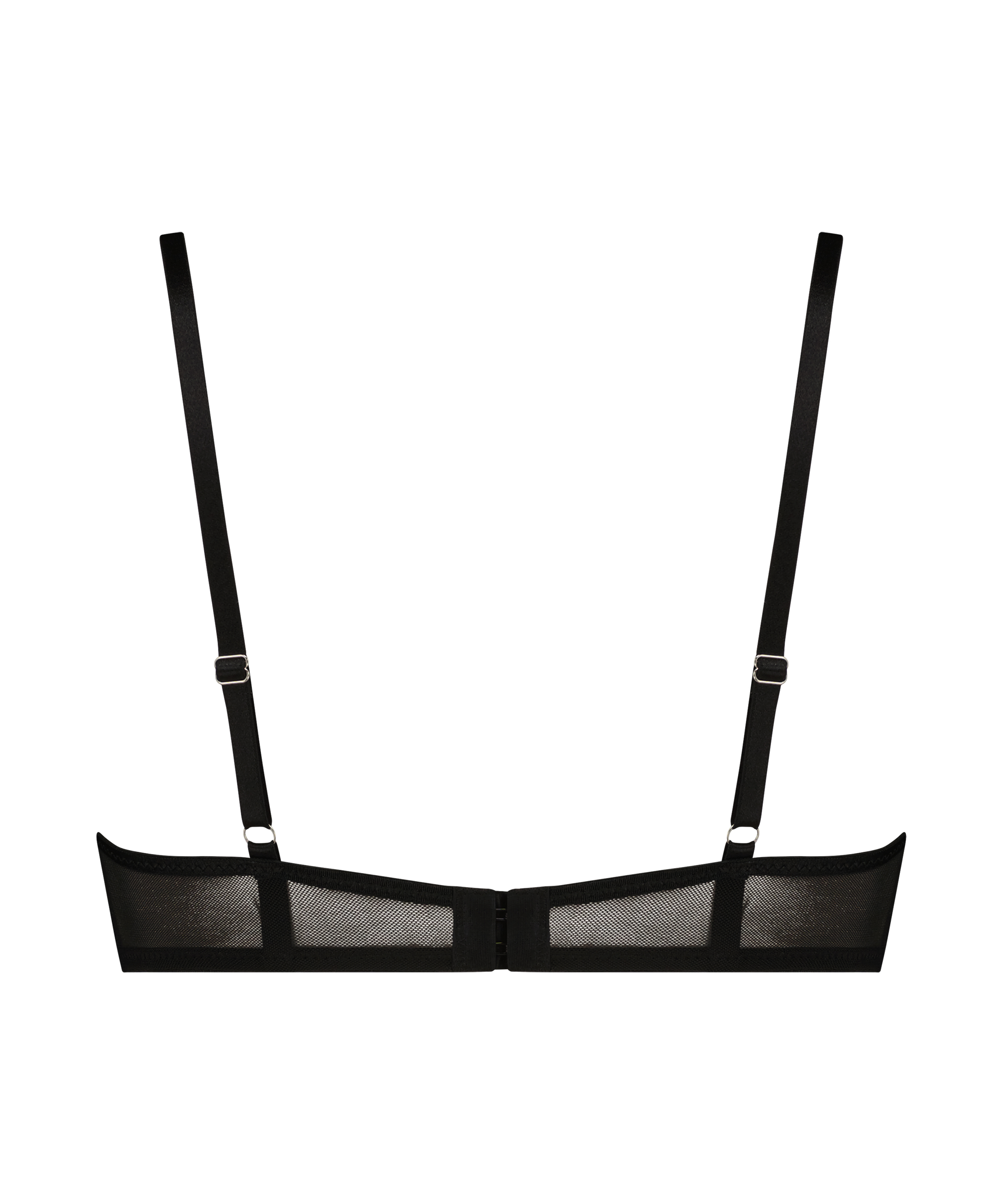 Niet-voorgevormde beugel bh Jitske, Zwart, main