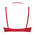 Voorgevormde longline beugel bh Coco, Rood