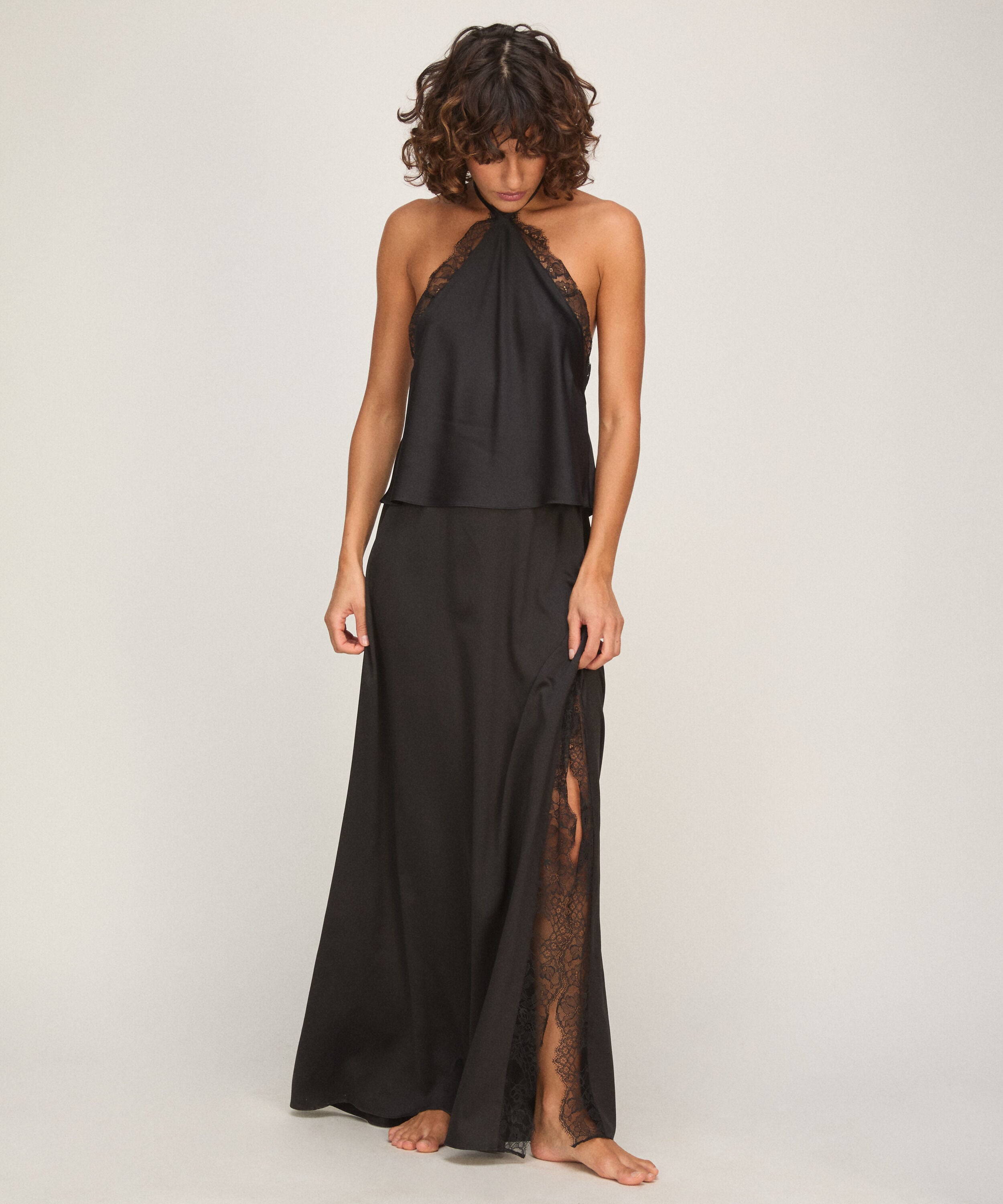 Halter Top Cecilia, Noir