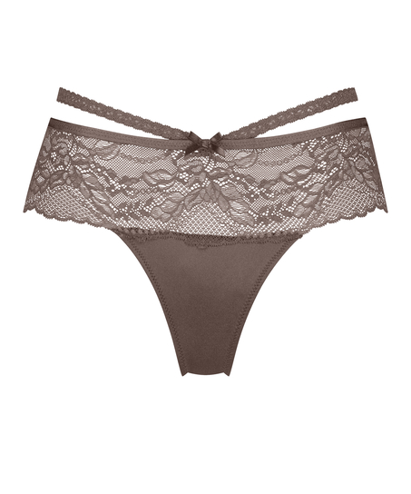 Boxer string Francesca, Brun