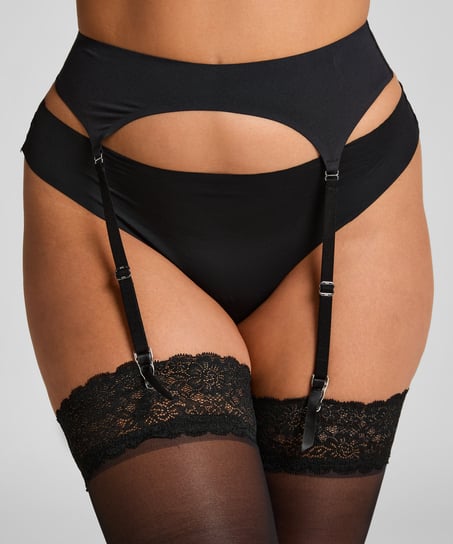 Jarretel Smooth, Zwart