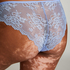 Invisible brazilian Lace Back, Blauw