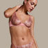 Soutien-gorge non-rembourr&eacute; &agrave; armatures Alice, Rose