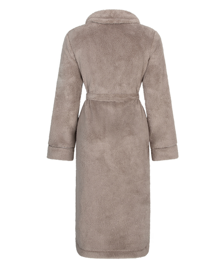 Badjas Fleece, Beige