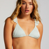 Triangel bikinitop Fiji, Blauw