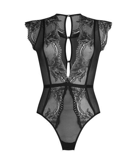 Body Donna Sparkle, Zwart