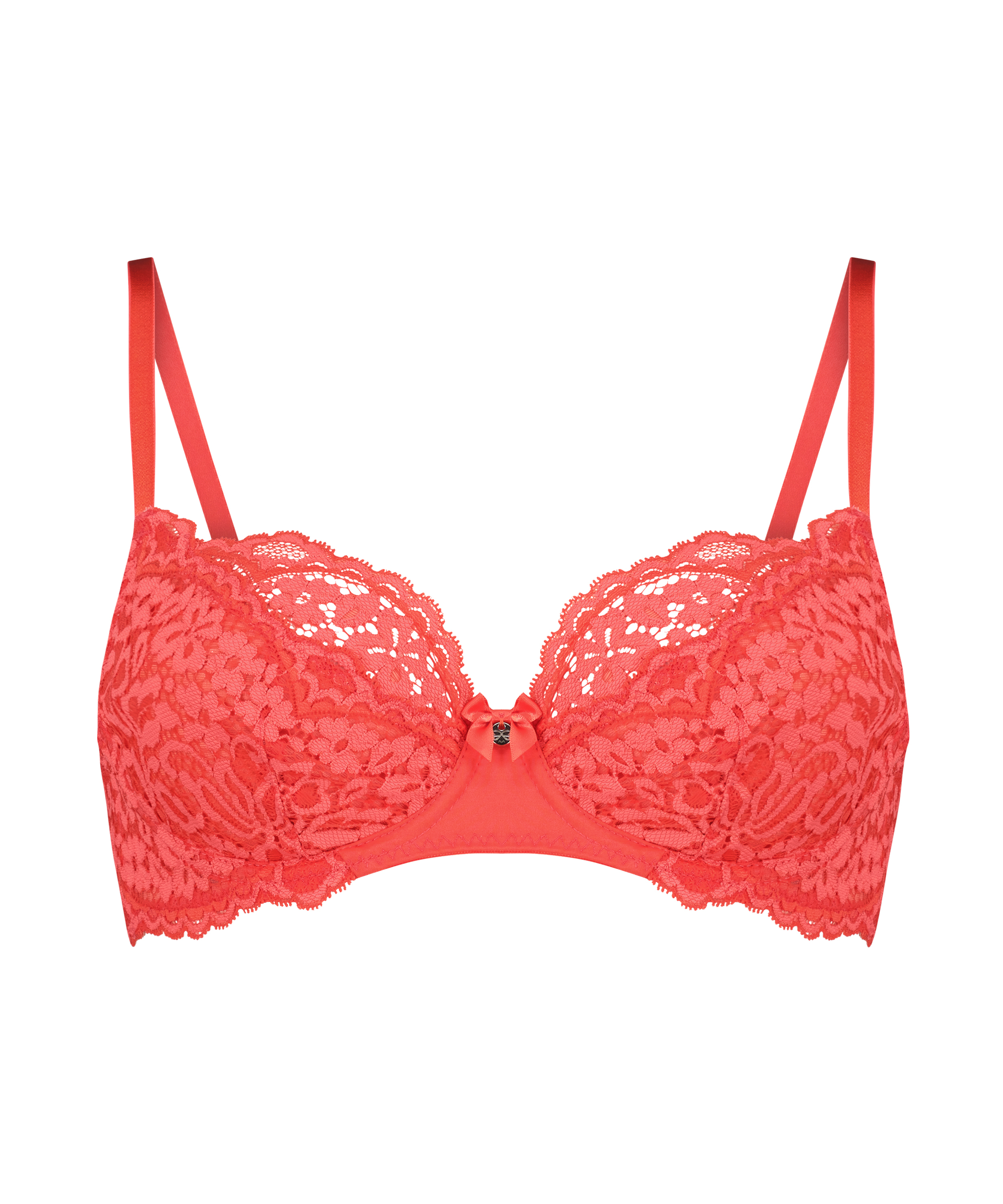 Soutien-gorge &agrave; armatures non-pr&eacute;form&eacute; Rose, Rouge, main