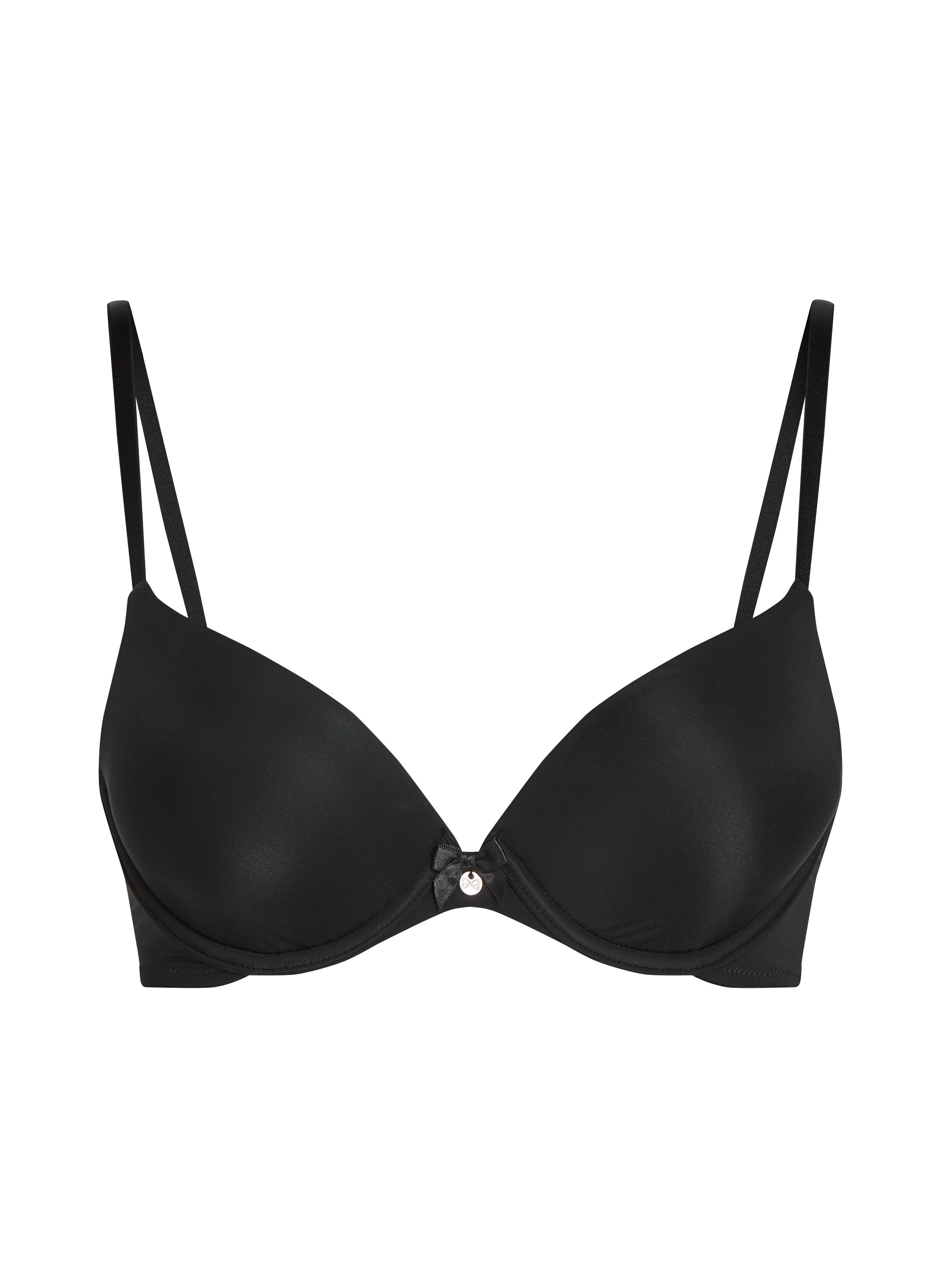 Soutien-gorge &agrave; armatures pr&eacute;form&eacute; Plunge, Noir