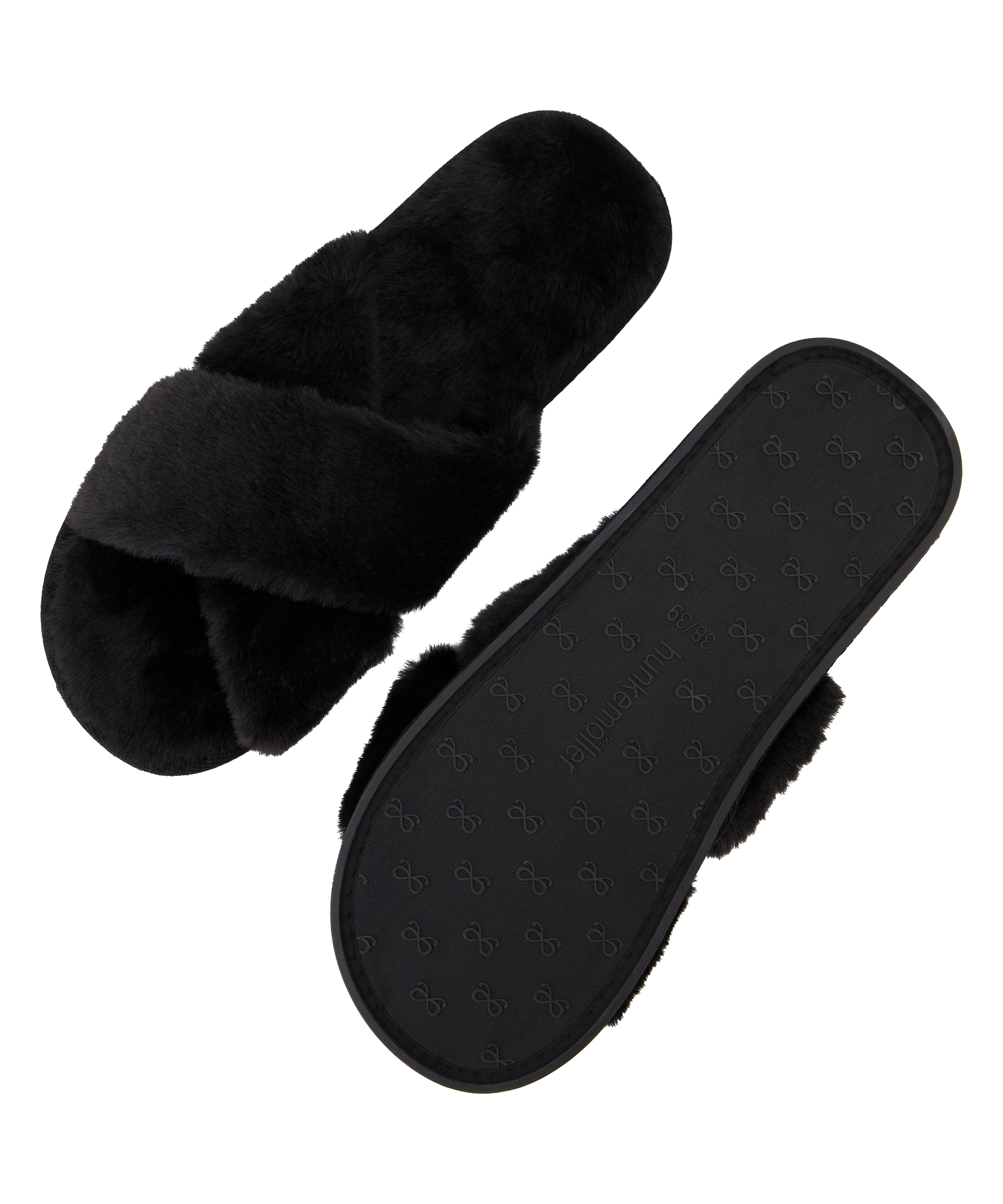 Slipper Lia, Zwart, main