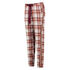 Pyjamabroek geruit, Rood