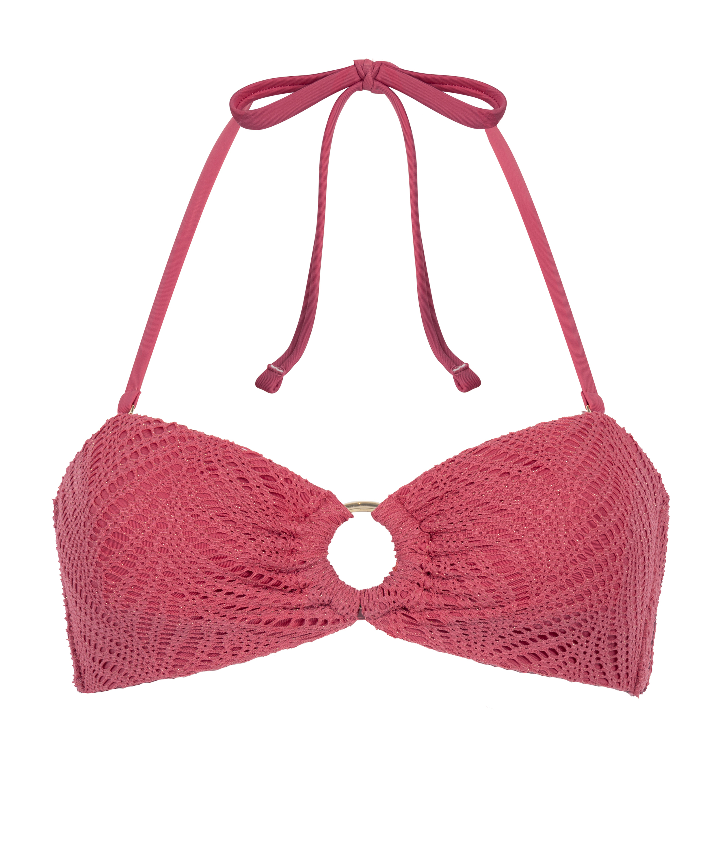Bandeau bikinitop Lanai, Roze, main
