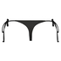 Bas de bikini string Sunset Dream, Noir