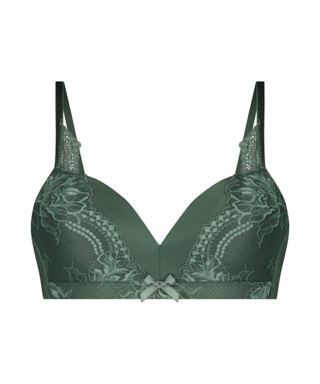 Soutien-gorge rembourr&eacute; sans armatures Lycke, Vert