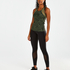 HKMX Sport slim fit tank top, Groen