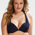 Voorgevormde beugel bikini top Sunset Dreams Cup E +, Blauw