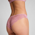 Invisible brazilian Lace Back, Roze
