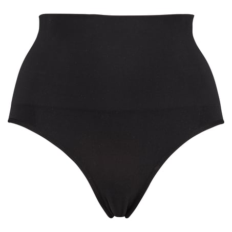 Slip gainant taille haute, Noir