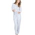 Pyjama pants Prisca, Bleu