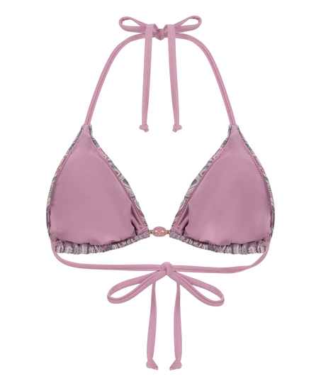 Triangel bikinitop Cali, Roze