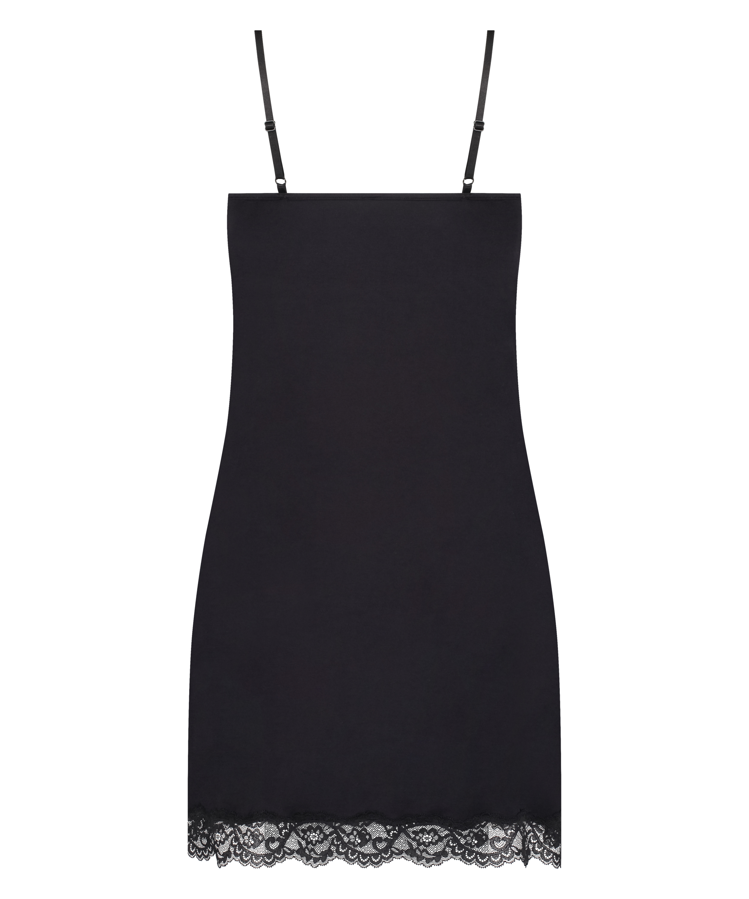 Slipdress Jersey Nova, Zwart, main