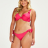 Bas de bikini Rio Luxe, Rose
