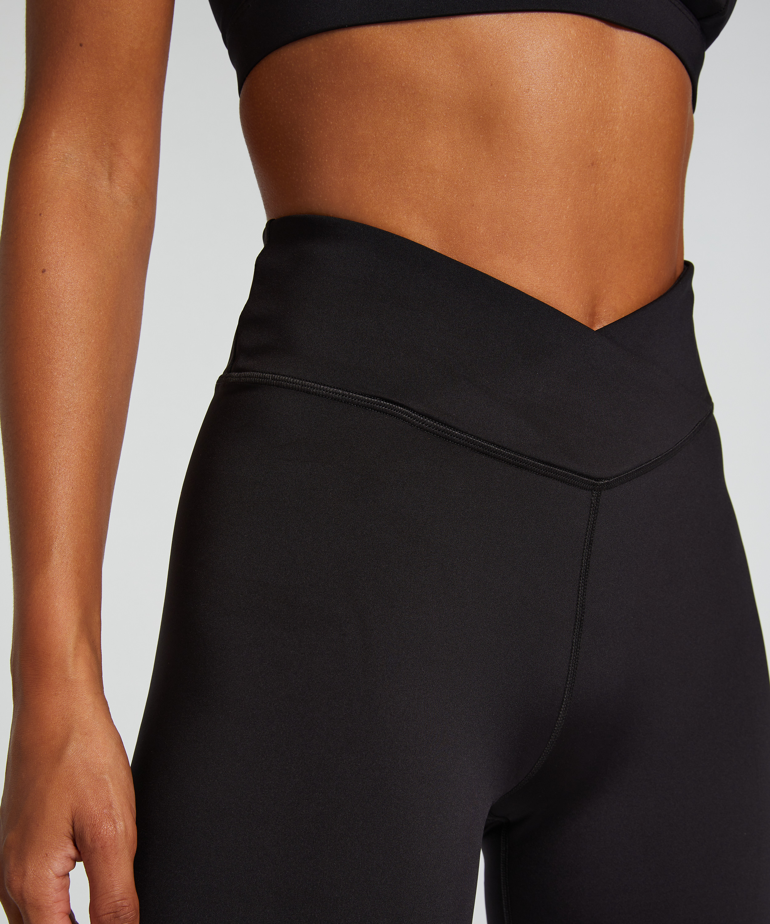 HKMX sportlegging met hoge taille, Zwart, main