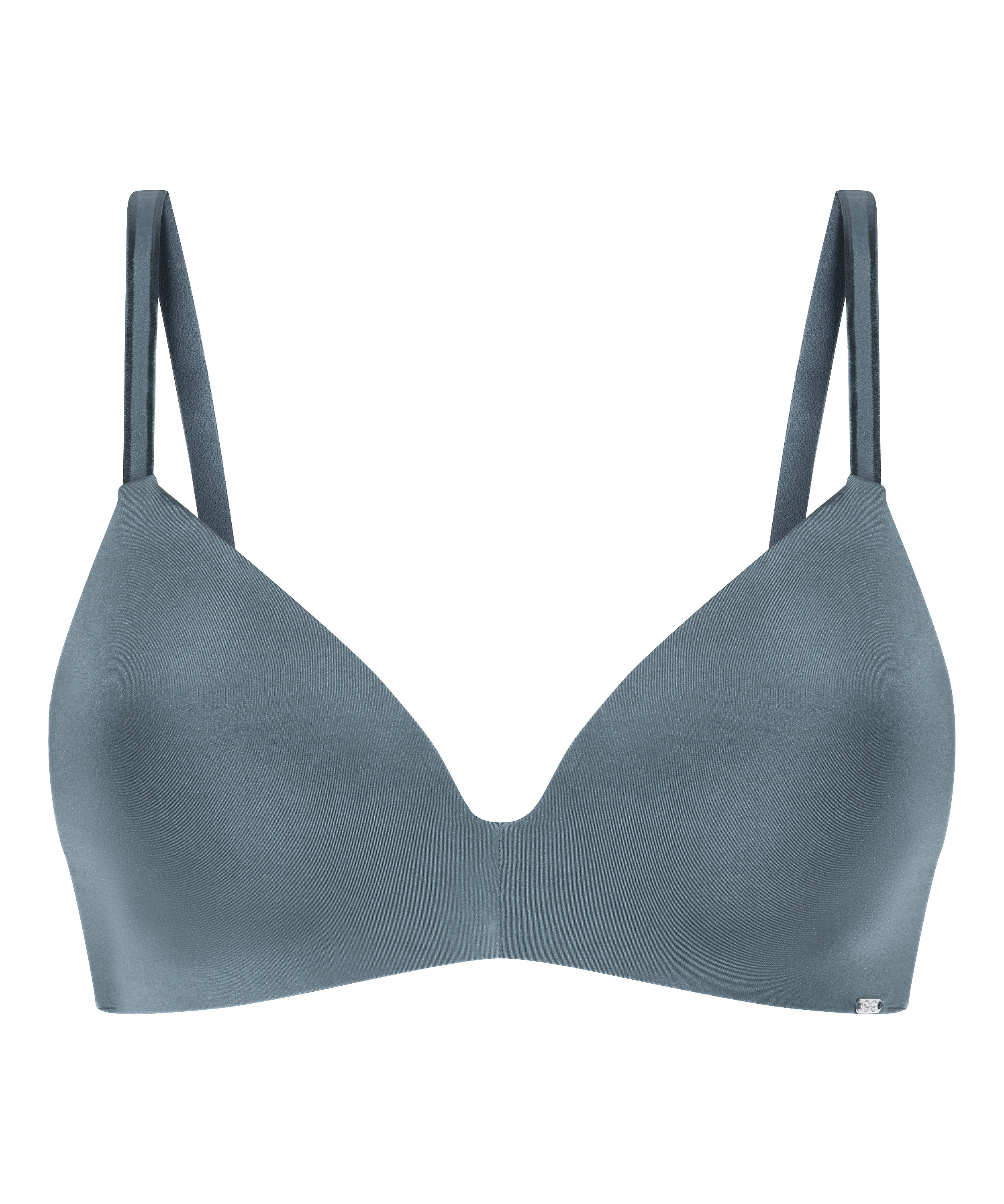 Soutien-gorge sans armatures pr&eacute;form&eacute; Mona, Bleu, main
