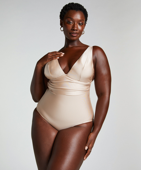 Maillot de bain Shaping Luxe, Beige