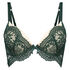 Voorgevormde push-up beugel bh Ingrid, Groen