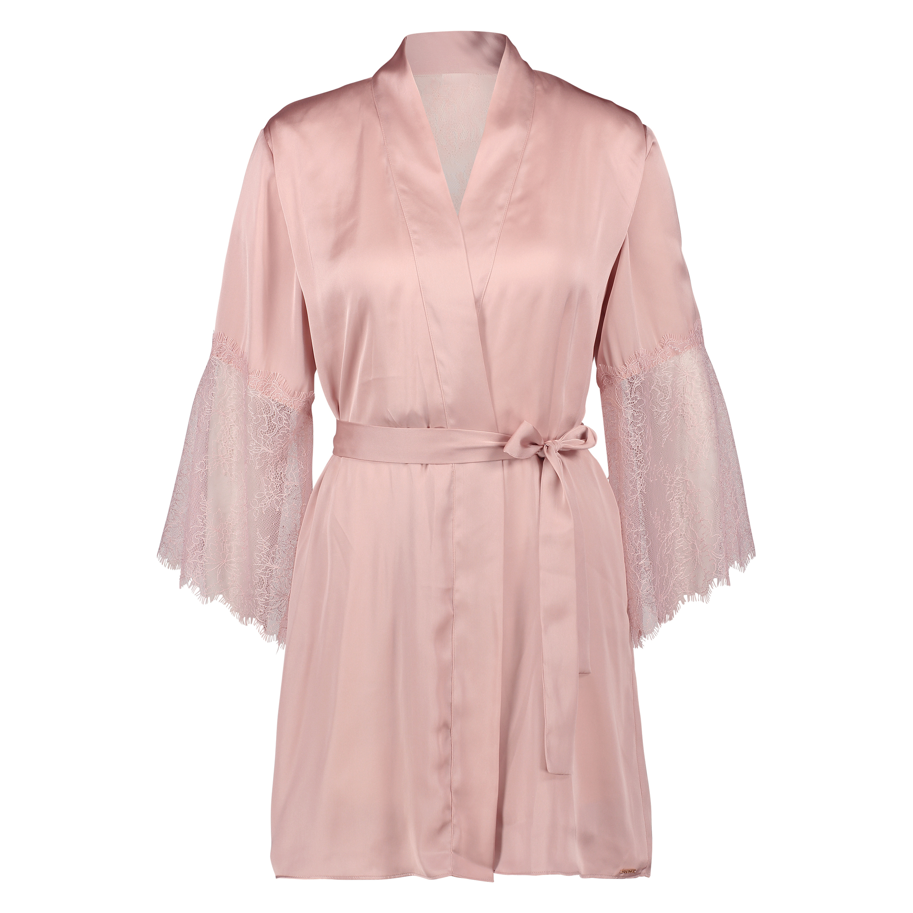 Kimono Satijn Lily, Roze, main