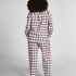 Pyjamabroek Flannel, Wit