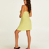 Robe mini, Vert