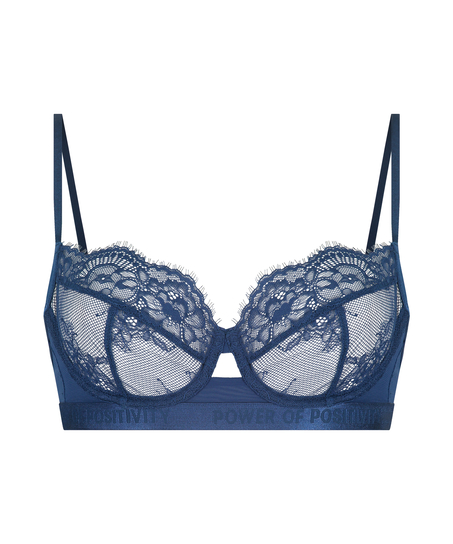 Soutien-gorge à armatures non-préformé Honey, Bleu