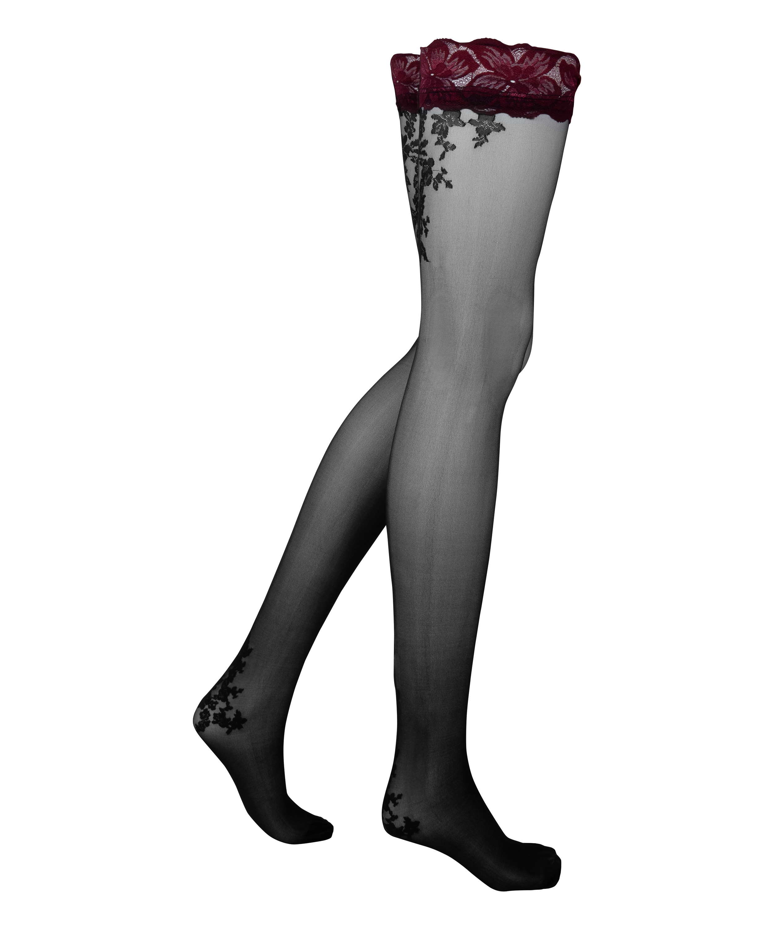 Stay-up Dulce 15 denier, Paars, main